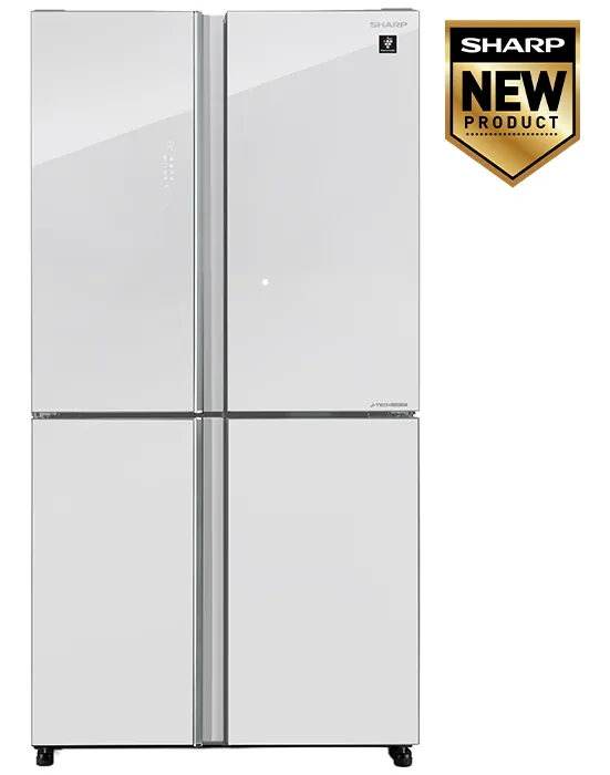 Kulkas 4 Door Hybrid Cooling System QUEEN Series Magic Note