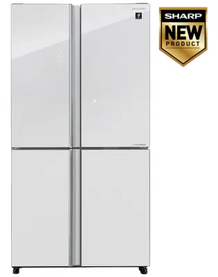 Kulkas 4 Door Hybrid Cooling System QUEEN Series Magic Note